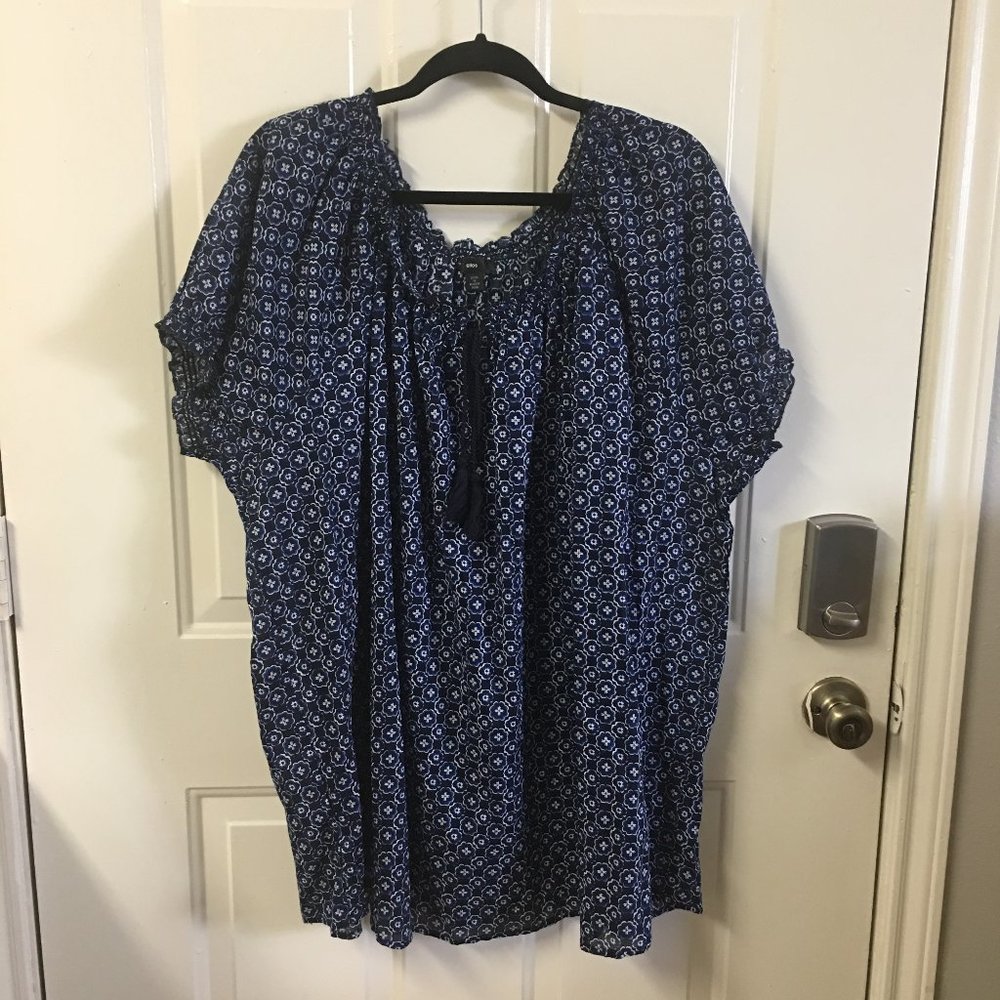 🌷Plus Size Ellos Peasant Style Blouse🌷